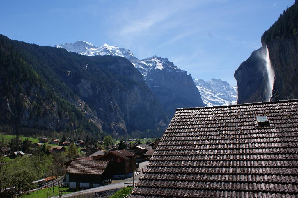 Base Cafe Apartment Lauterbrunnen Luaran gambar