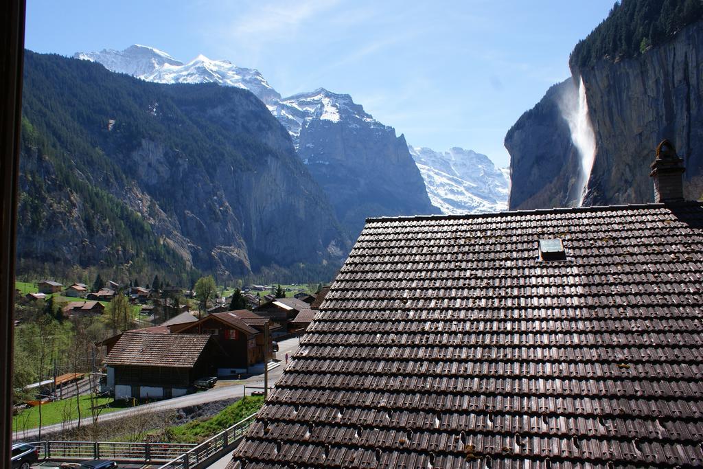Base Cafe Apartment Lauterbrunnen Luaran gambar