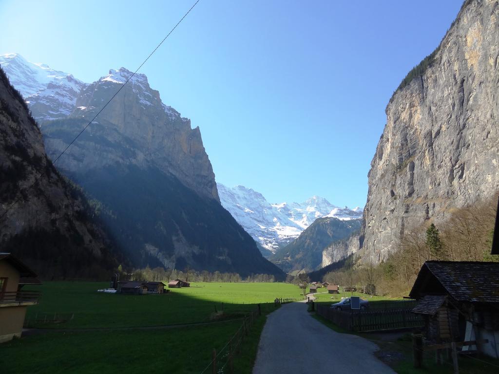 Base Cafe Apartment Lauterbrunnen Luaran gambar
